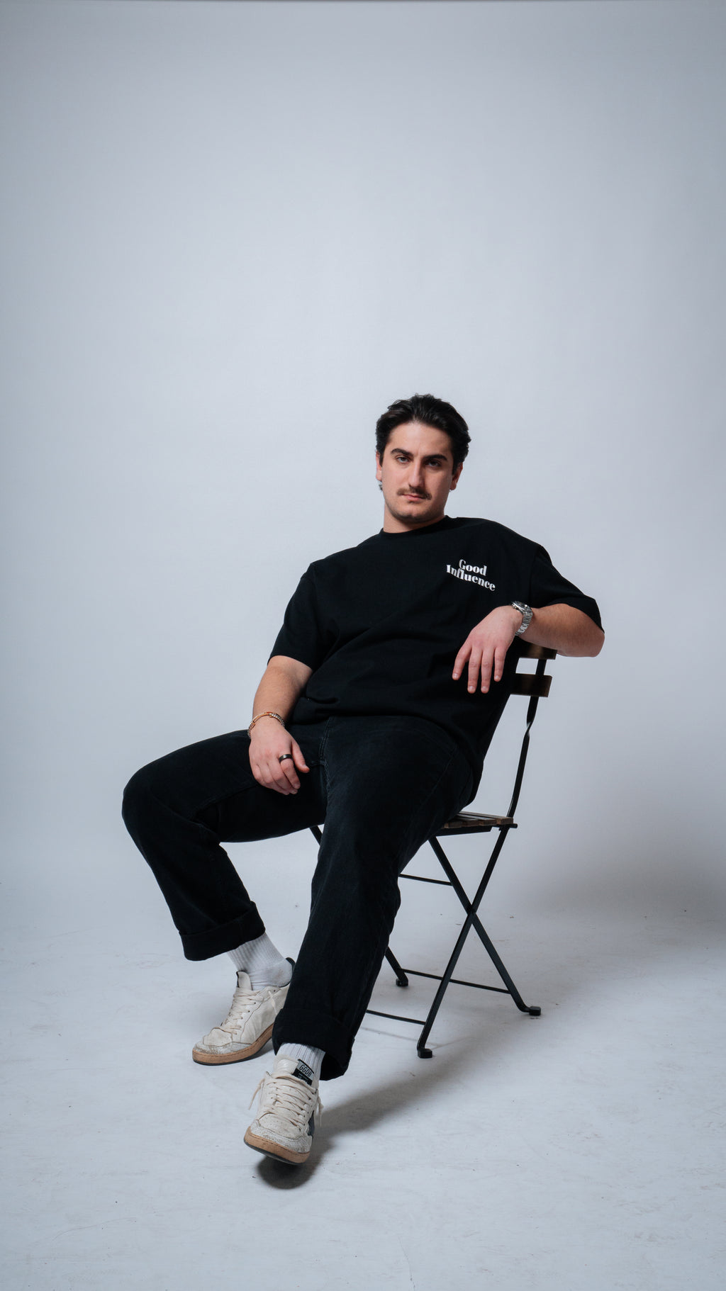 'LIVE THE AMERICAN DREAM' TEE - BLACK