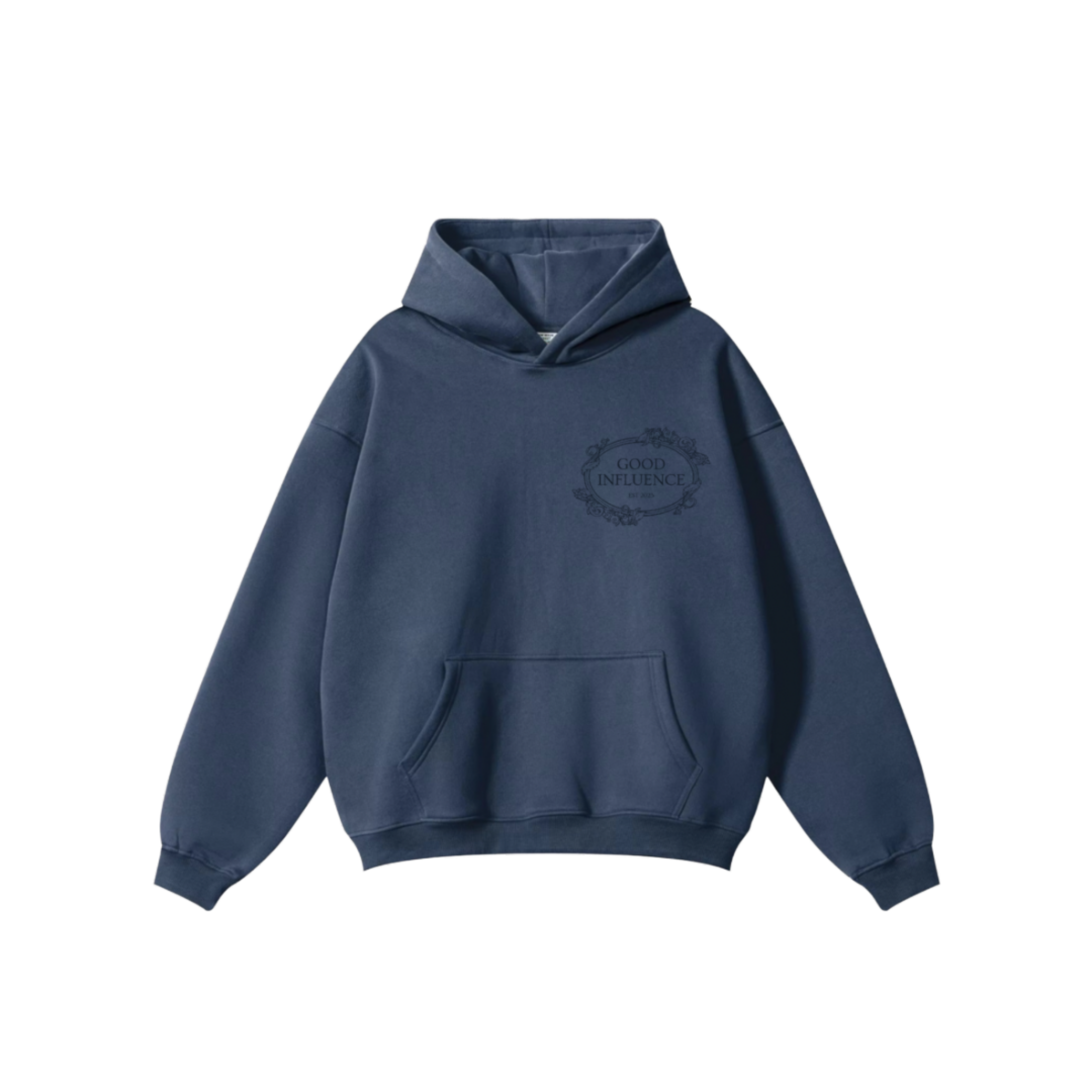 CLASSIC FLEECE HOODIE - NAVY