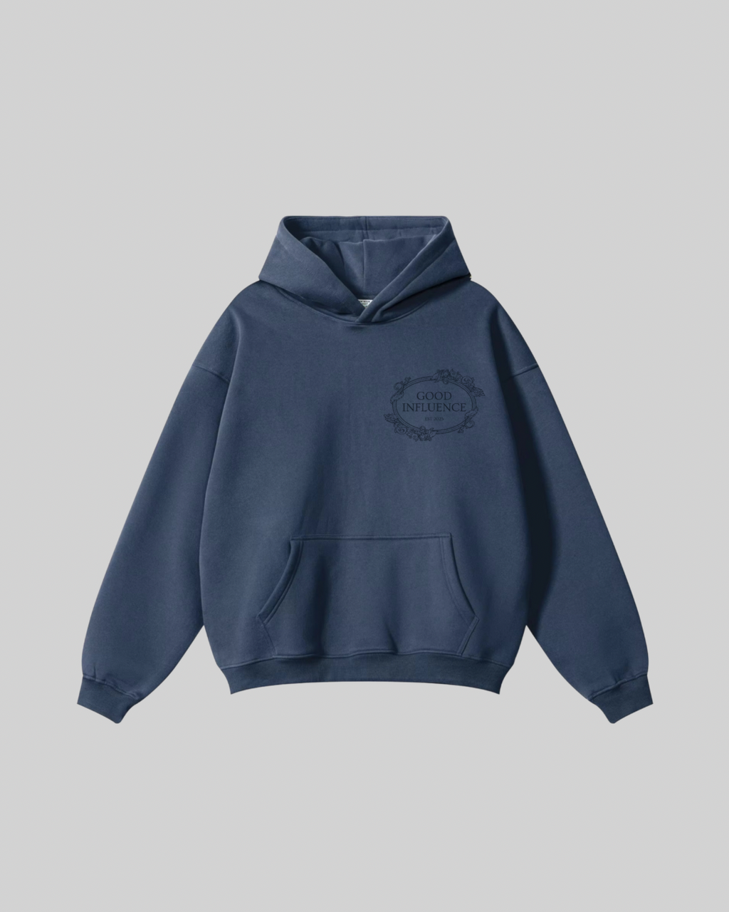 CLASSIC FLEECE HOODIE - NAVY