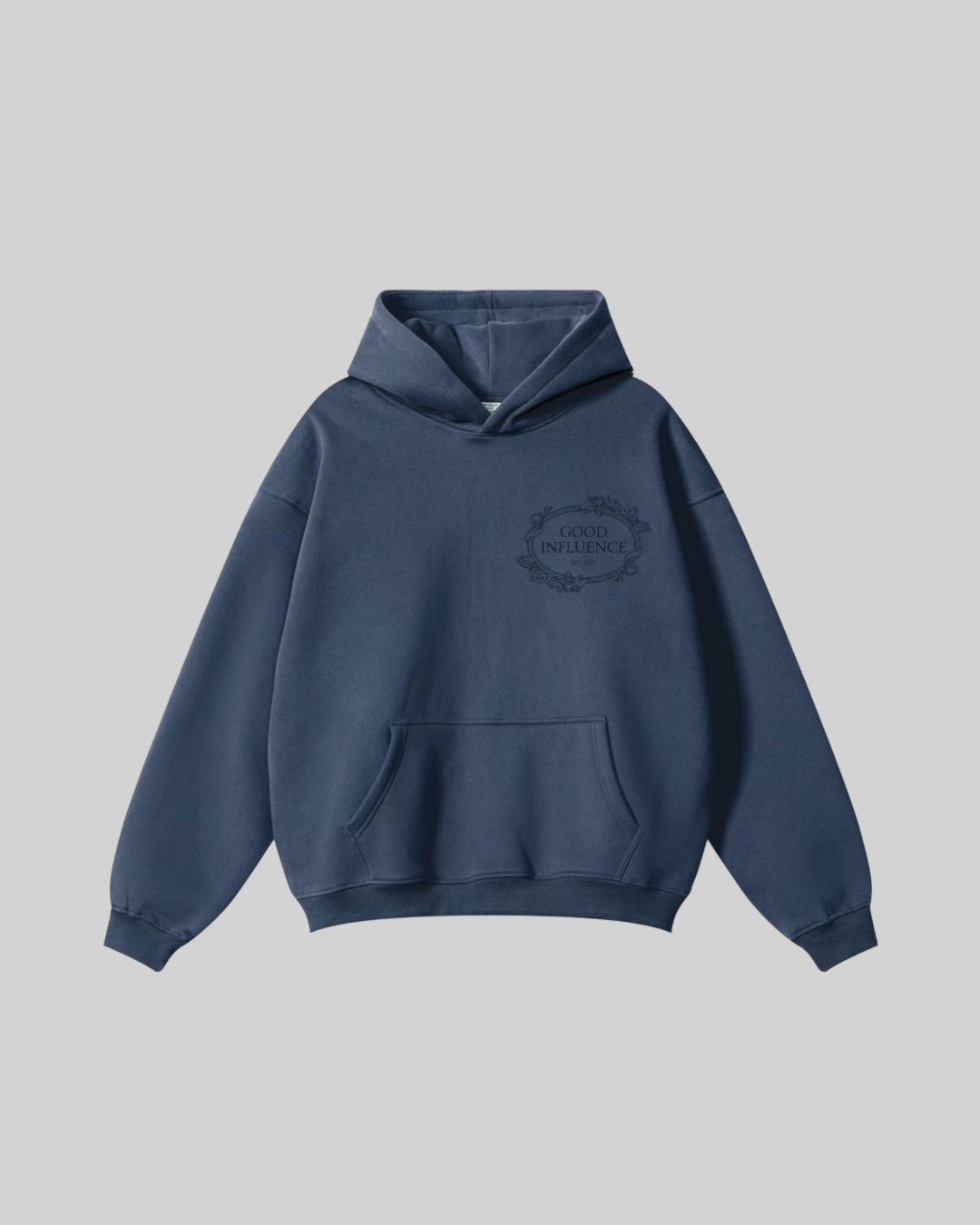 CLASSIC FLEECE HOODIE - NAVY